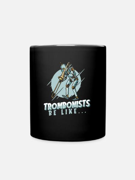 Trombone - Mug uni - noir