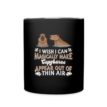 Capybara capybara rongeur - Mug uni - noir - Devant