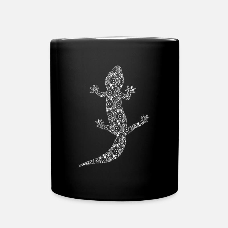 Gecko - Mug uni - noir