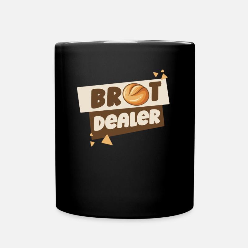 Bäcker Backen Konditor - Tasse einfarbig - Schwarz