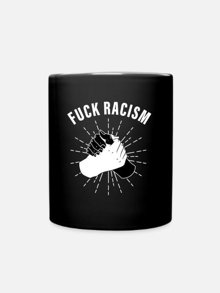 Anti-racism - Full Colour Mug - black