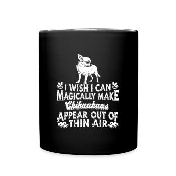 Chien Chihuahua - Mug uni - noir - Devant