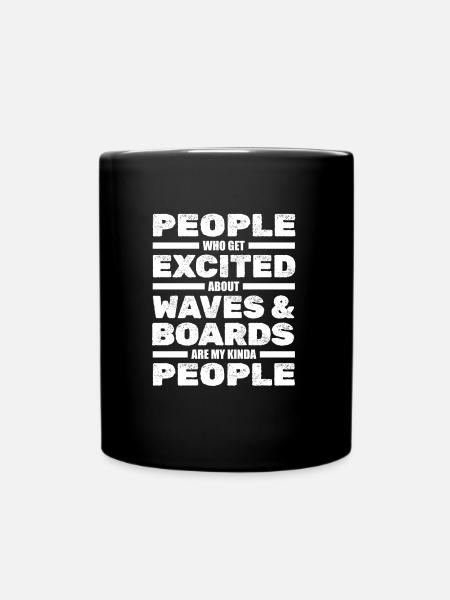 Wakeboarden Wakeboarding Wakeboard - Tasse einfarbig - Schwarz