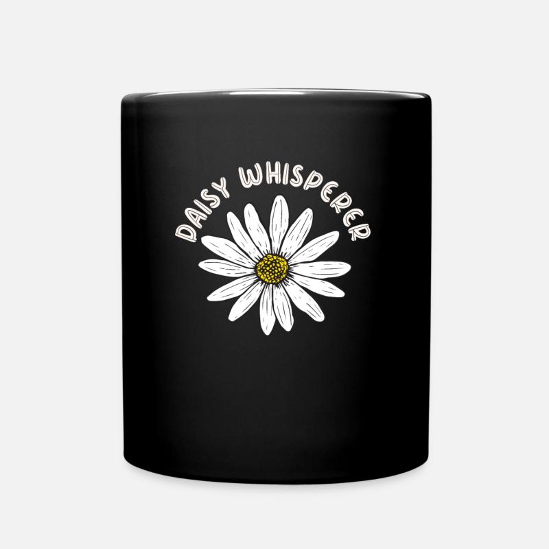 Hobbygärtner Garten Gärtner Gänseblume - Tasse einfarbig - Schwarz