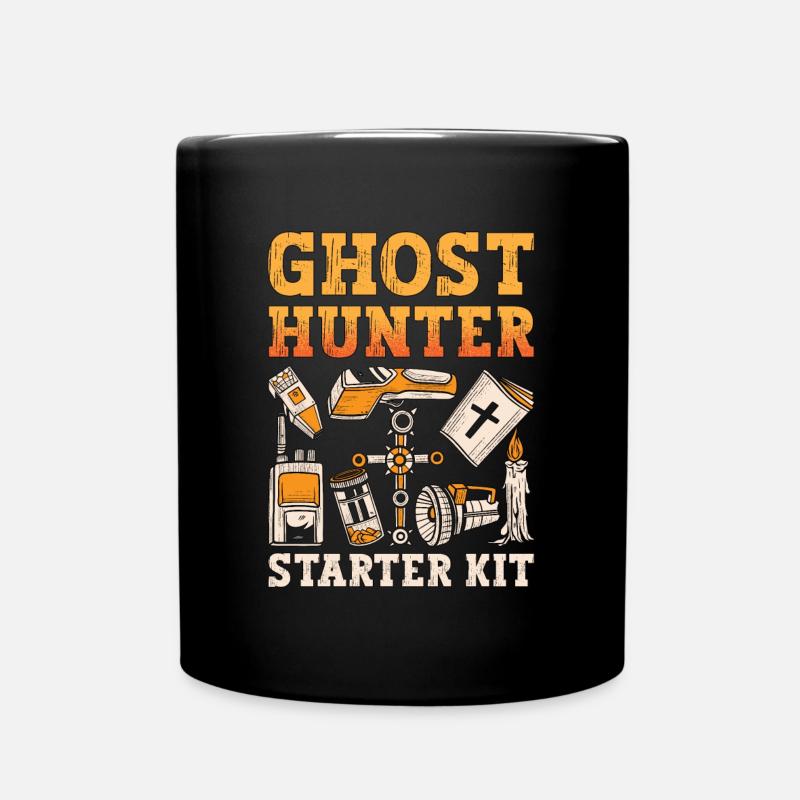Ghost Hunter Ghost Hunt Paranormal Cadeau fantôme - Mug uni - noir