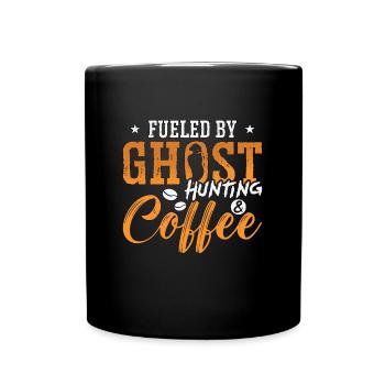 Geisterjäger Gruselig Geisterjagd Horror Geschenk - Tasse einfarbig - Schwarz - Vorne