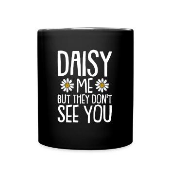 Hobby Jardinier Jardinier Jardinier Daisy - Mug uni - noir - Devant