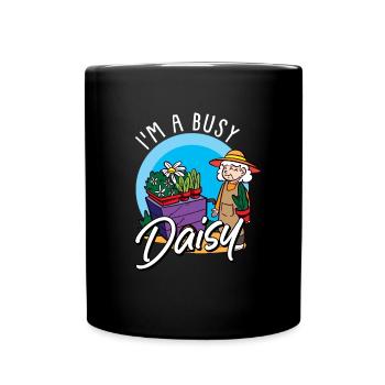 Hobby Jardinier Jardinier Jardinier Daisy - Mug uni - noir - Devant