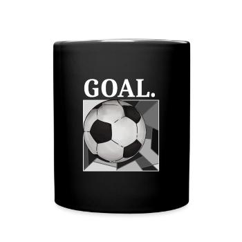 Football Goal Design Vintage Streetwear Design 2022 - Full Colour Mug - black - Front