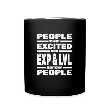 Gamer Gaming Video Games Videospiele - Tasse einfarbig - Schwarz - Vorne