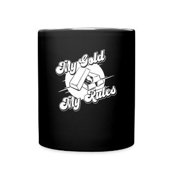 Mines d’or - Mug uni - noir - Devant