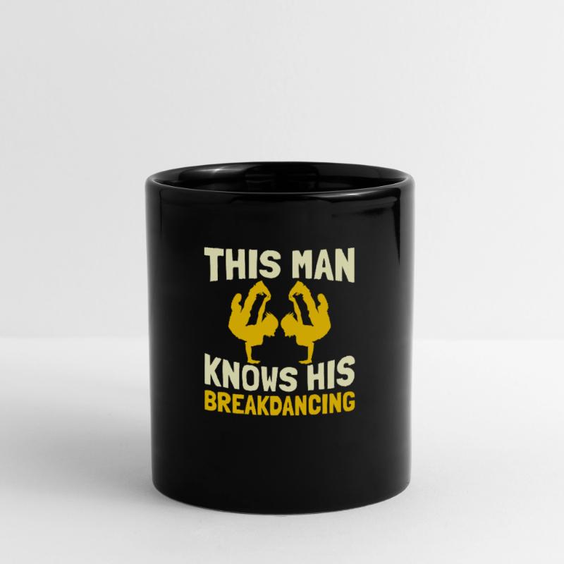 Breakdance Breakdancer Breakdancing Tasse einfarbig