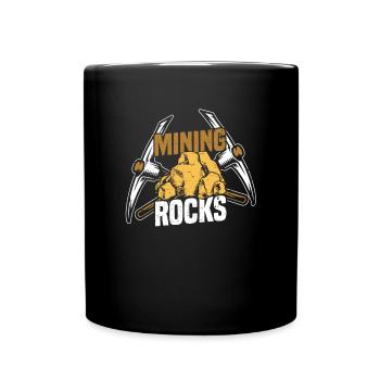 Gold Mining Gold Mine - Full Colour Mug - black - Front