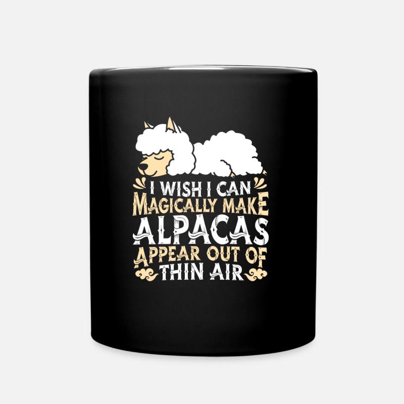 Alpaga - Mug uni - noir
