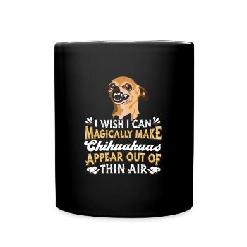 Chien Chihuahua - Mug uni - noir - Devant