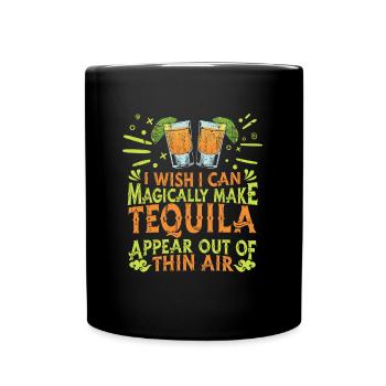Tequila - Tasse einfarbig - Schwarz - Vorne