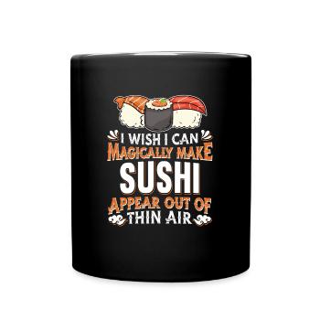 Sushi - Full Colour Mug - black - Front