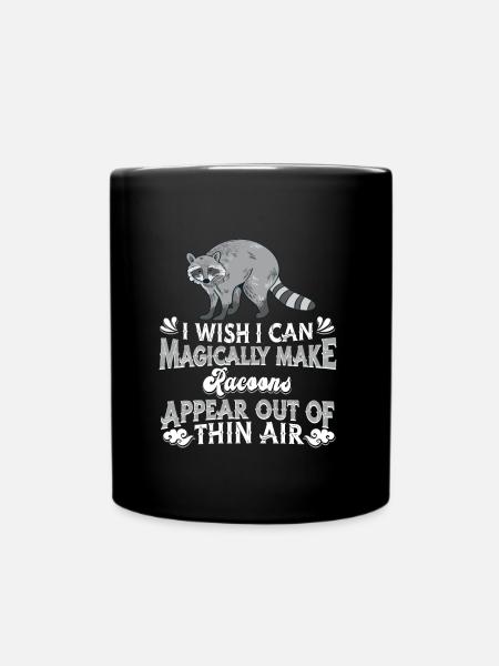 Raton laveur - Mug uni - noir