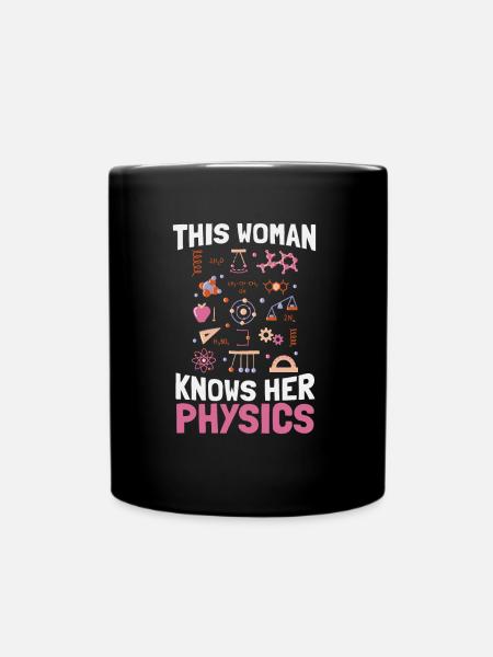 Physik Physiker - Tasse einfarbig - Schwarz