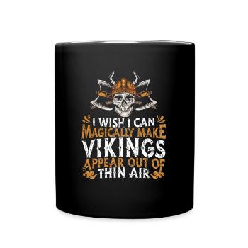 Viking Valhalla - Full Colour Mug - black - Front