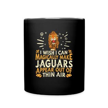 Jaguar - Tasse einfarbig - Schwarz - Vorne
