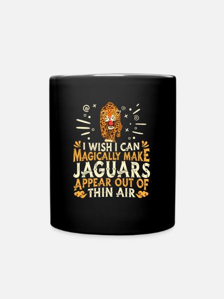 Jaguar - Tasse einfarbig - Schwarz
