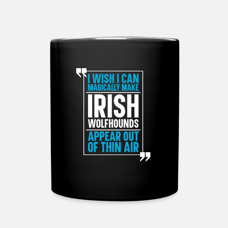 Chien loup irlandais - Mug uni - noir