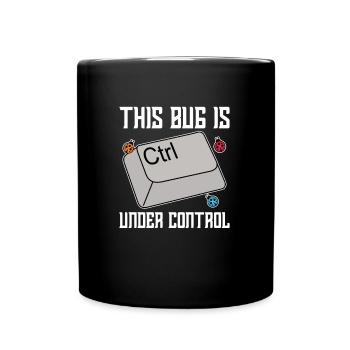 Programmer Coder Software Developer - Full Colour Mug - black - Front