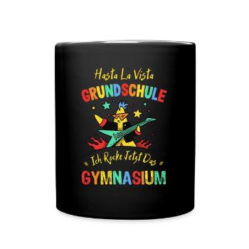 Hasta La Vista 5. Klasse Abschluss Gymnasium - Tasse einfarbig - Schwarz - Vorne