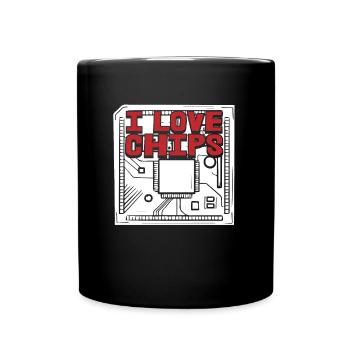 Programmierer Coder Software Entwickler - Tasse einfarbig - Schwarz - Vorne