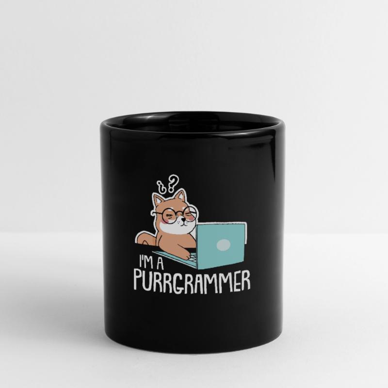 Programmierer Coder Software Entwickler Tasse einfarbig