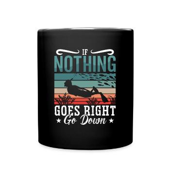 Apnée Apnée Plongée Cadeau d’apnée - Mug uni - noir - Devant