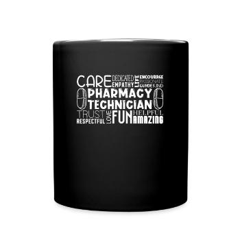 Technicien en pharmacie Technicien Pharmacien Cadeau - Mug uni - noir - Devant