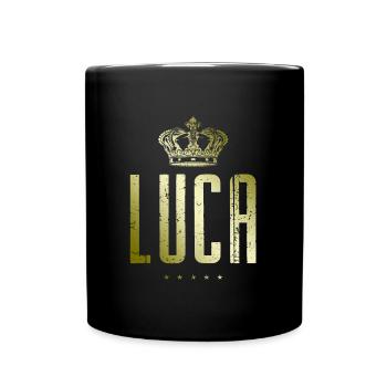 Luca - Tasse einfarbig - Schwarz - Vorne
