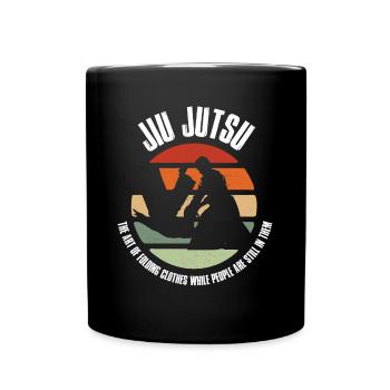 Jiu Jitsu Definition Jiu Jitsu Geschenk - Tasse einfarbig - Schwarz - Vorne