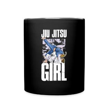 Jiu Jitsu Fille Jiu Jitsu Cadeau - Mug uni - noir - Devant
