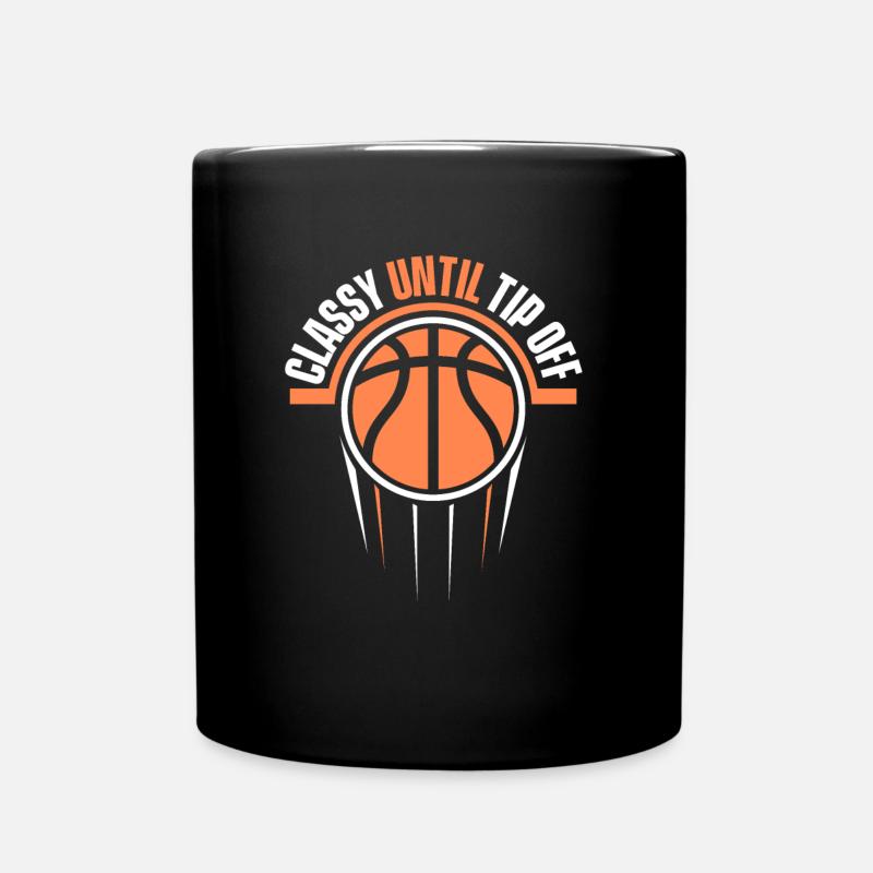 Basketballtrainer Basketball Trainer Coach - Tasse einfarbig - Schwarz