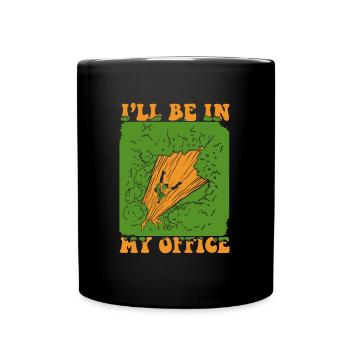 Baumklettern Baumpfleger Arborist Baumkletterer - Tasse einfarbig - Schwarz - Vorne