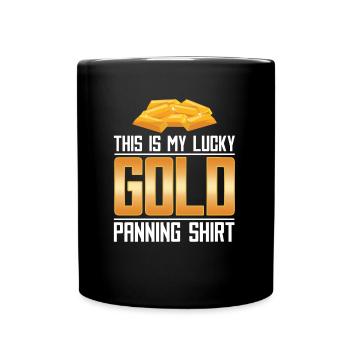 Gold Mining Gold Mine - Full Colour Mug - black - Front
