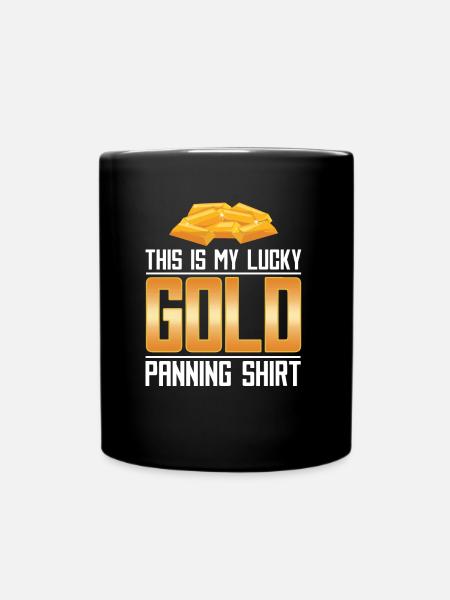 Gold Mining Gold Mine - Full Colour Mug - black