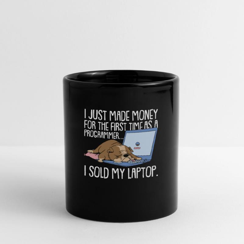 Programmierer Coder Software Entwickler Tasse einfarbig