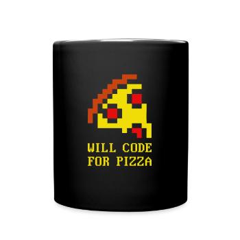Programmierer Coder Software Entwickler - Tasse einfarbig - Schwarz - Vorne