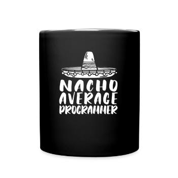 Programmierer Coder Software Entwickler - Tasse einfarbig - Schwarz - Vorne