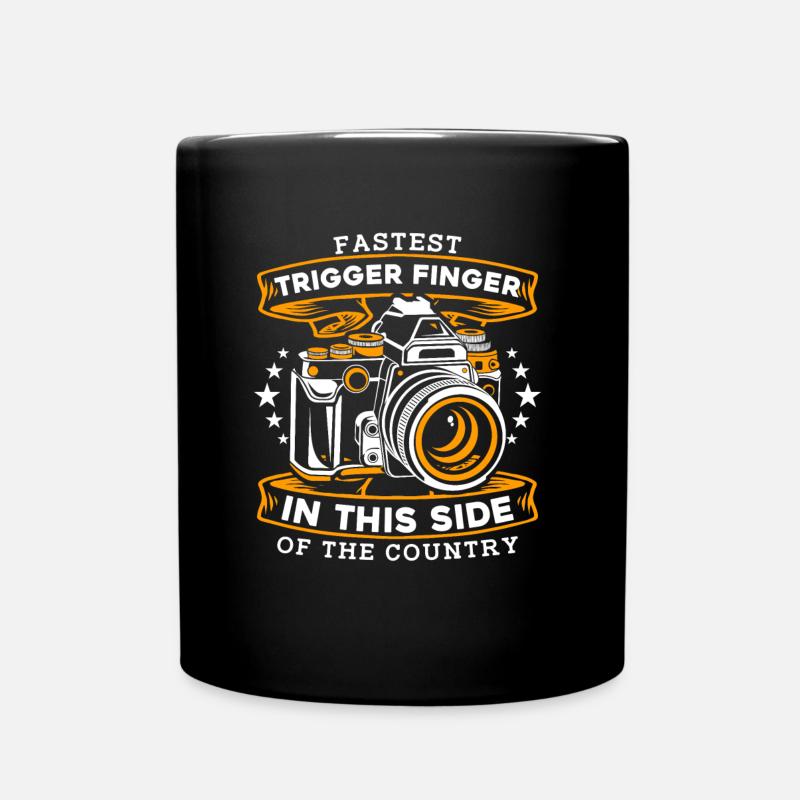 Fotograf Fotografie Kamera - Tasse einfarbig - Schwarz