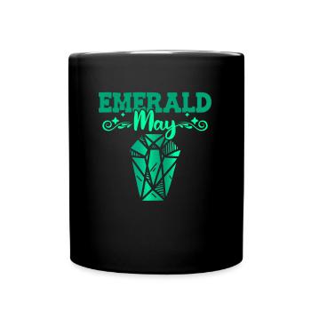 Gemstones - Full Colour Mug - black - Front