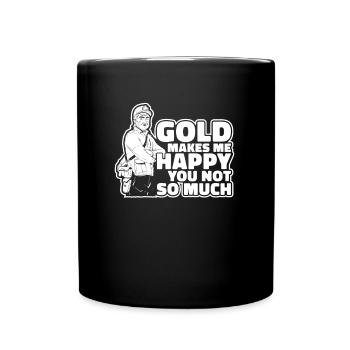 Gold Mining Gold Mine - Full Colour Mug - black - Front