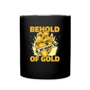 Mines d’or - Mug uni - noir - Devant