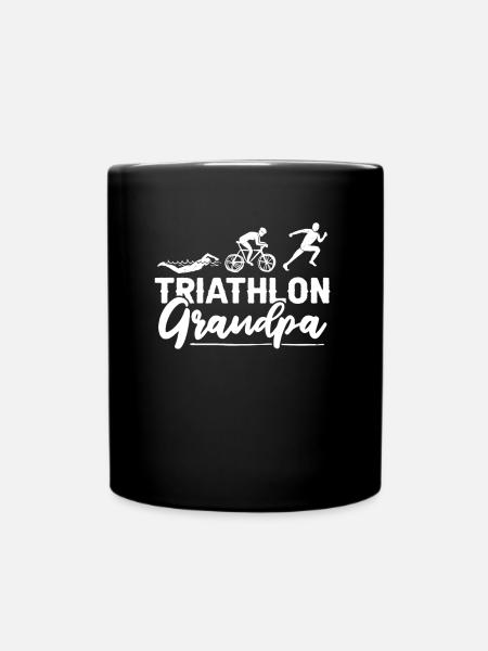 Triathlon - Tasse einfarbig - Schwarz