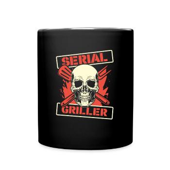 Grill grill master BBQ - Full Colour Mug - black - Front