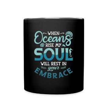 Apnéistes plongeurs Apnée Cadeau d’apnée - Mug uni - noir - Devant